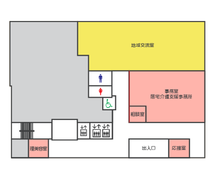 1Fフロアマップ